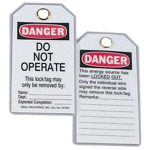 Lockout Tags