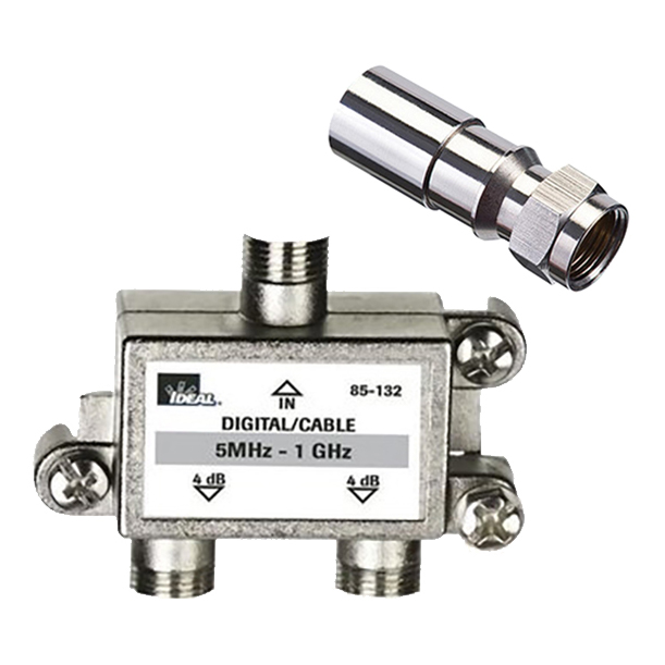 Coaxial Connectors & Splitters