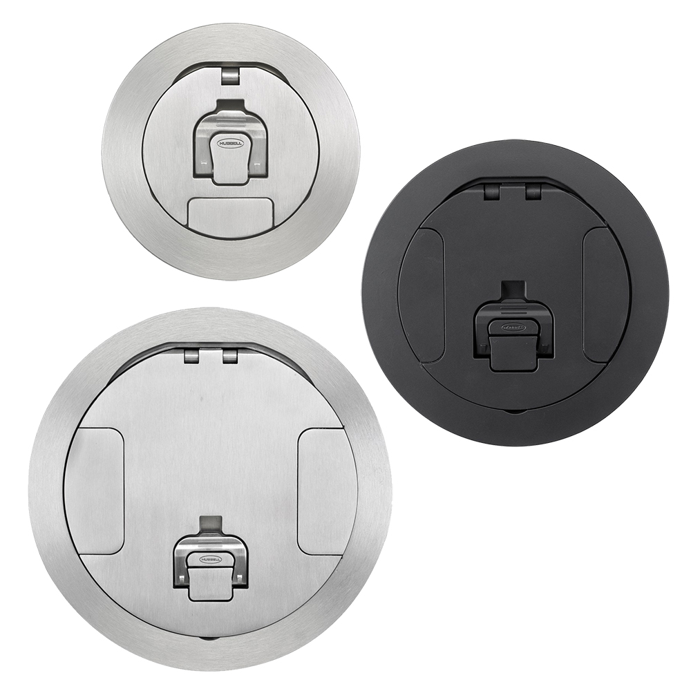 Recessed Poke Through Covers