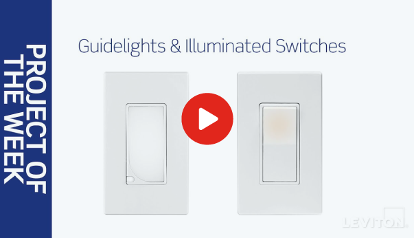 Leviton Guide Lights and Illuminated Switches