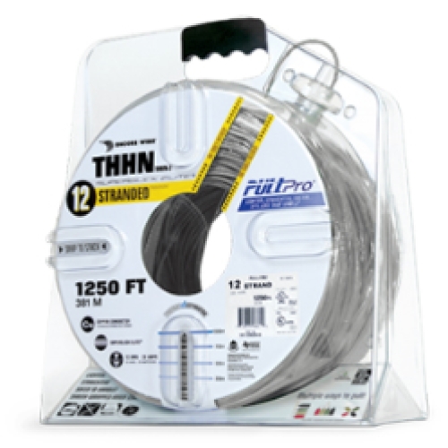 Encore Wire THHN-CU-12-STR-GRY-2500FT-PP 982613