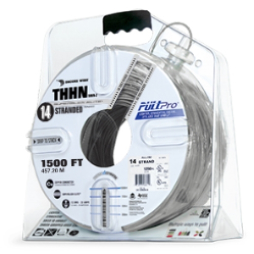 Encore Wire THHN-CU-14-STR-GRY-3000FT-PP 983163