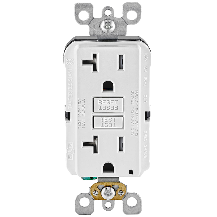 Leviton&reg; GFTR2-W