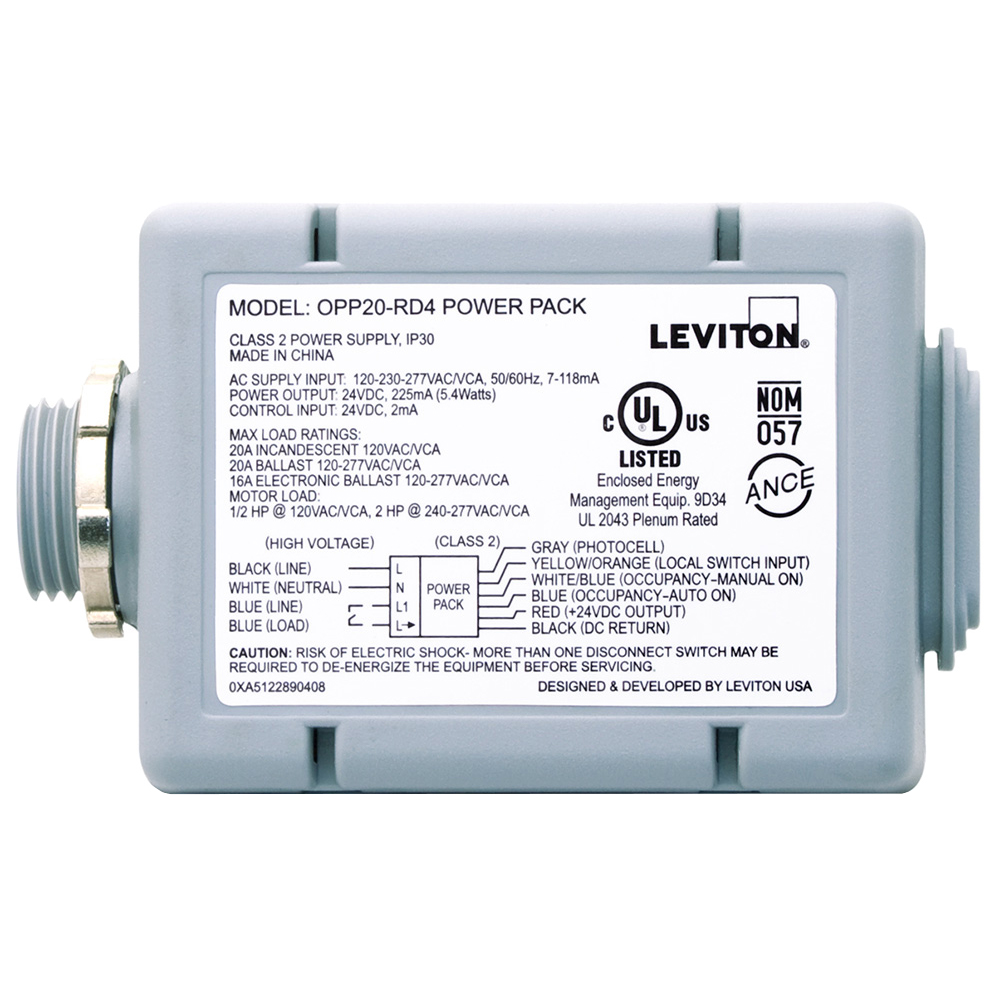Leviton® OPP20-RD4