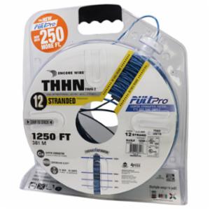 Encore Wire THHN-CU-12-STR-BLU/BLK-2500FT-PP