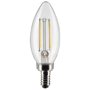 SATCO&reg; S21262 - 3B11/LED/927/CL/120V/E12