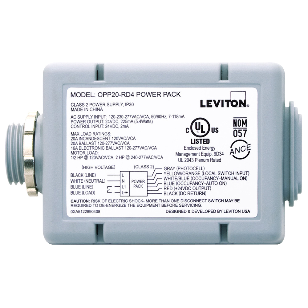 Leviton® OPP20-RD4 862253