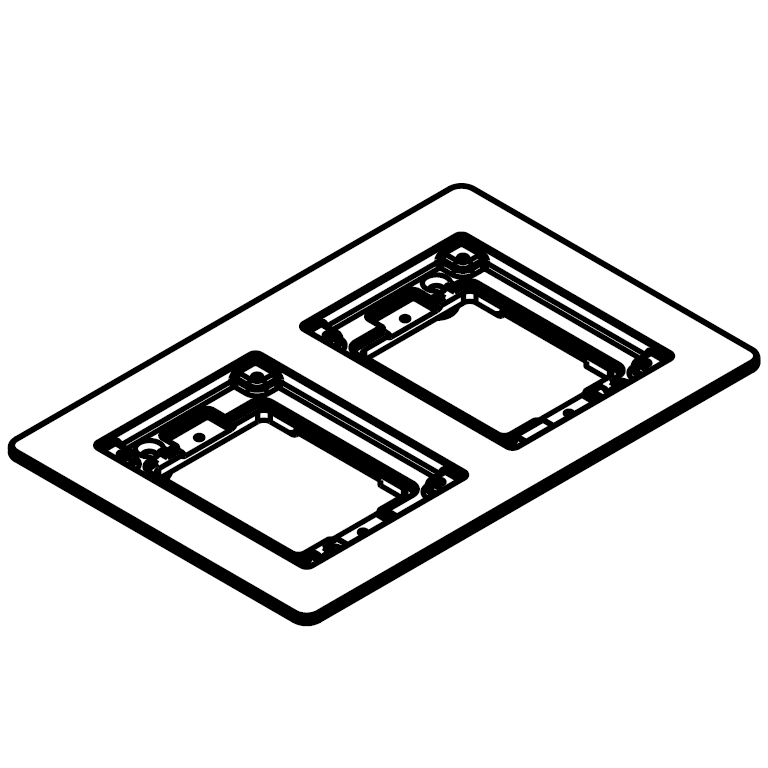 Wiremold&reg; 827TCAL-BK 857000